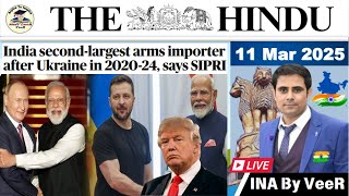 The Hindu Analysis 11 March 2025 | Newspaper Editorial Analysis | Current Affairs Today in Hindi