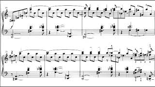 Nikolai Kapustin - Paraphrase on 'Aquarela do Brasil,' for Piano, Op. 118 (2003) [Score-Video]