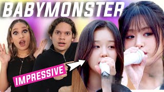 NOT ENOUGH people know how good she is! Latinos react to BABYMONSTER Ayheon & Pharita - Begin Again