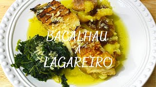 Bacalhau à Lagareiro, the Portuguese traditional cod dish and its sauce by Gabriela Libanio