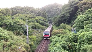 外房線　E131系 E257系 5000番台 209系 E233系 京葉線 勝浦 E235系 総武快速線