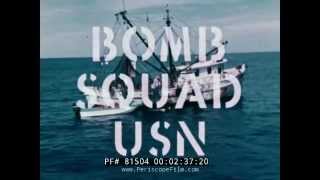 U.S. NAVY BOMB SQUAD EXPLOSIVE ORDNANCE DISPOSAL TEAM 81504 Xx