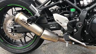 KAWASAKI Z900RS Cafe with Akrapovic Headers \u0026 SC Project Muffler