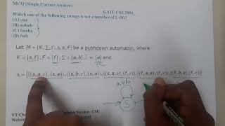 GATE CSE 2004