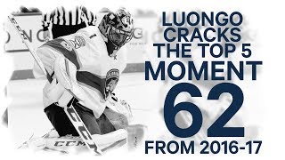 No. 62/100: Luongo moves into 5th on all-time wins list