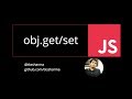 Object getters and setters property Javascript #52