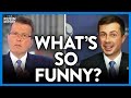 Pete Buttigieg Stuns Host with Tone Deaf Reaction to Gas Price Question | DM CLIPS | Rubin Report