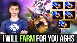 Arteezy Playing Alchemist on FPL Farming Aghanims for the Team - Dota 2