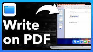 How To Write Text On PDF On Mac