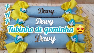 Tubinho de gominha Preparativos Tema Brinquedos #Davyfaz3