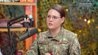 Podcasturile Observatorul militar, ep.93, invitată studenta sergent-major Ioana David, de la ATM.