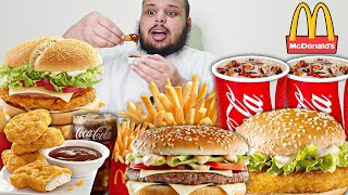 تجربة مطعم | ماكدونالدز 🍟🥤🍔  { بعض المنيو } بالأسعار - اعلان غير مدفوع