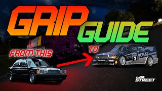 HOW to GRIP TUNE in CARX STREET PC (watch if you don't grip)