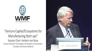 WMF 2014 Session 4 Introduction: Herbert von Bose