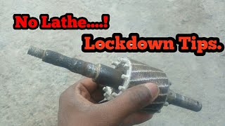 Motor Shaft Tips || No Lathe || RS Electrical Tamil Channel ||  Ramanan