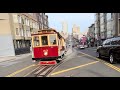 [Missing Ribbon] SF Muni Cable Car 53 Eastbound Full Journey on California Cable Car Line