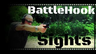 Henning Group BattleHook Glock And 1911 Sights Review (HD)