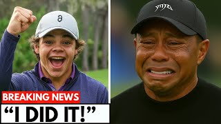 Charlie Woods JUST DID Something That Made Tiger Woods Cry!