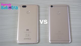 Redmi Y1 vs Mi A1 Speed Test and Camera Compare