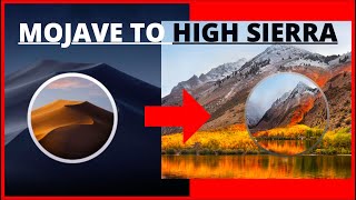 How to Downgrade from macOS Mojave to High Sierra