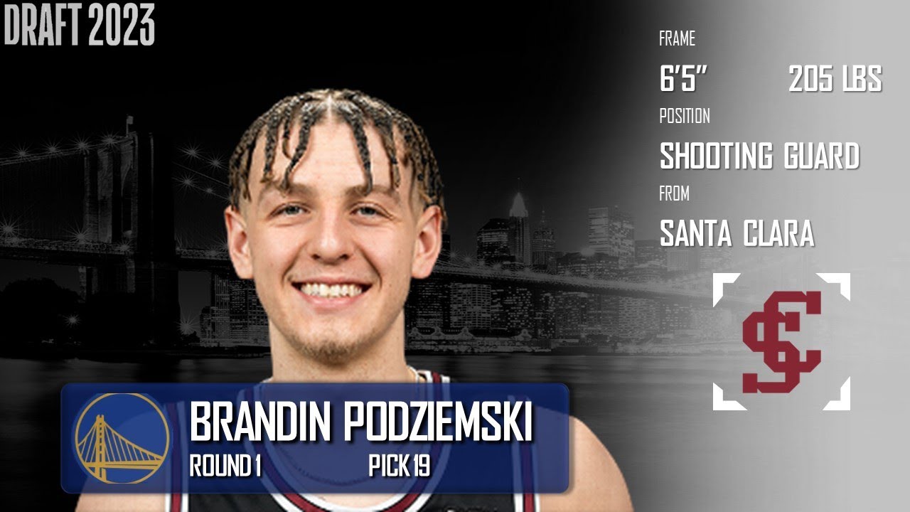 2023 NBA DRAFT: Brandin Podziemski | Golden State Warriors - YouTube