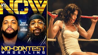 How Emily Bett Rickards Bulked Up for’ Queen of the Ring’ | No-Contest Wrestling Podcast