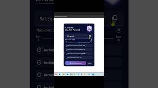 Generate Random Password Js Project