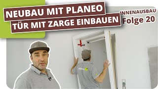 Zimmertür mit Zarge selbst einbauen