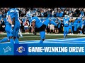 Entire GAME-WINNING DRIVE from Detroit Lions Week 1 win over the Los Angeles Rams