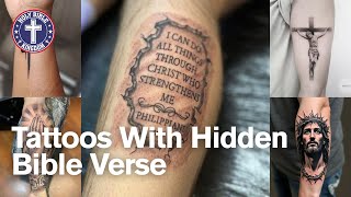 Bible verse for super cool tattoo of your life