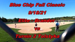 9 18 21 Blue Chip Fall Classic Turnin 2 Tolstyka vs Elite Brander