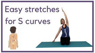 Two easy stretches for s curve scoliosis