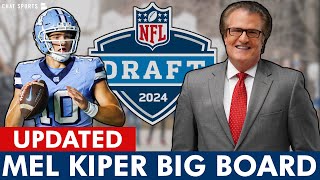 UPDATED Mel Kiper 2024 NFL Draft Big Board: ESPN Top 25 Prospect Rankings Ft. Drake Maye Sliding