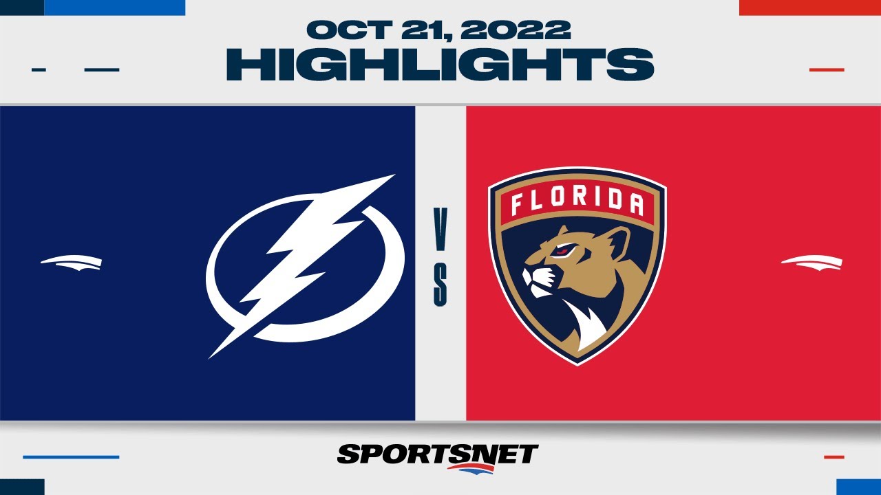 NHL Highlights | Lightning Vs. Panthers - October 21, 2022 - YouTube