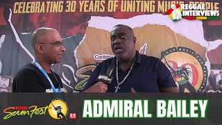 Reggae Interviews: Admiral Bailey King Jammys Sumfest 2023