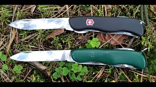 Mikov Praktik vs. Victorinox Forester - recenze zavíracích nožů