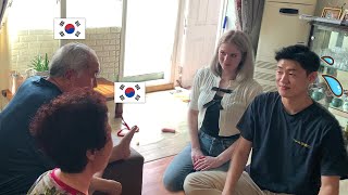 TELLING KOREAN GRAND PARENTS I AM MARRYING WITH A FOREIGNER