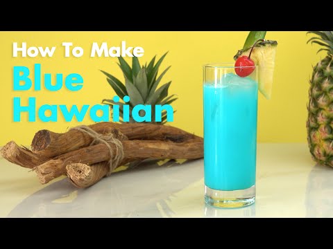 Blue Hawaiian Cocktail Recipe