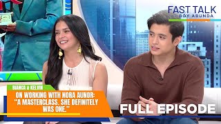 Fast Talk with Boy Abunda: Bianca at Kelvin, pinuri ang dakilang Nora Aunor! (Full Episode 533)