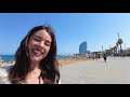 what to do in barcelona 🐠 the barceloneta 4k travel