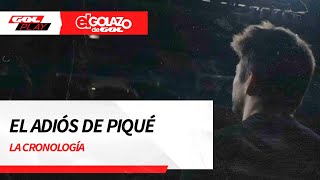 La cronología del adiós de Gerard Piqué