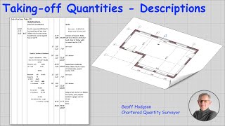 How to write Descriptions from NRM2, CESMM4 and MMHW