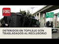 Operativo de traslado a detenidos de Topilejo al Reclusorio Norte - Por las Mañanas