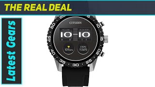 Citizen CZ Smart PQ2 44MM: The Ultimate Sport Smartwatch with NASA Tech!