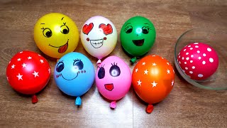 Making Slime with Funny Balloons-Satisfying Slime video/asmr slime# #asmr#slime#slimevideo