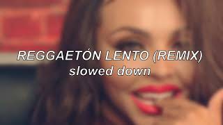 CNCO, Little Mix - Reggaetón Lento (Remix) | Slowed Down