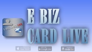 E Biz Card Live Commercial