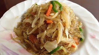 #185-1 cabbage japchae - 양배추 잡채