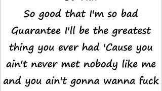 Eminem - So Bad Lyrics On The Screen