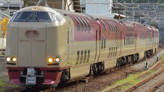 臨回9032Ｍ 285系 サンライズ出雲東京送り込み回送 用宗駅通過